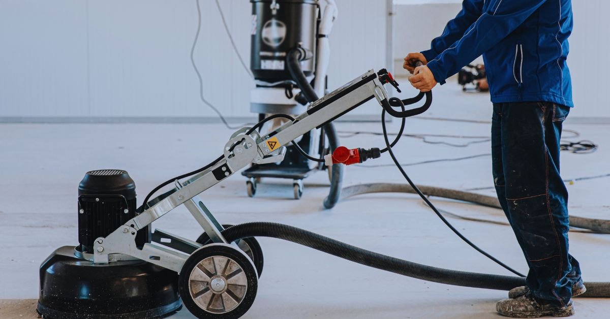 Industrial concrete flooring services in Miami, FL by Concrete Squad.