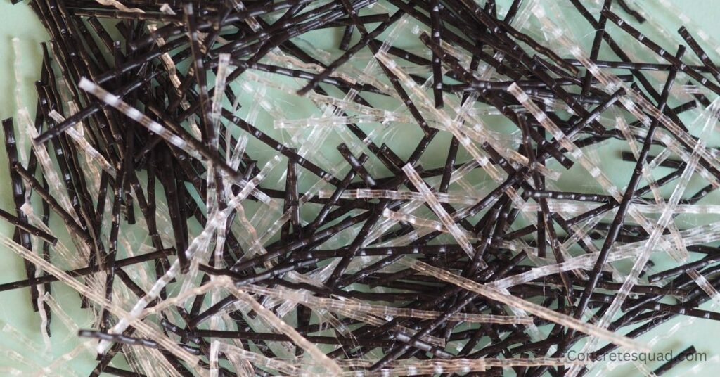 Fiber reinforcement in high-strength concrete by Concrete Squad.